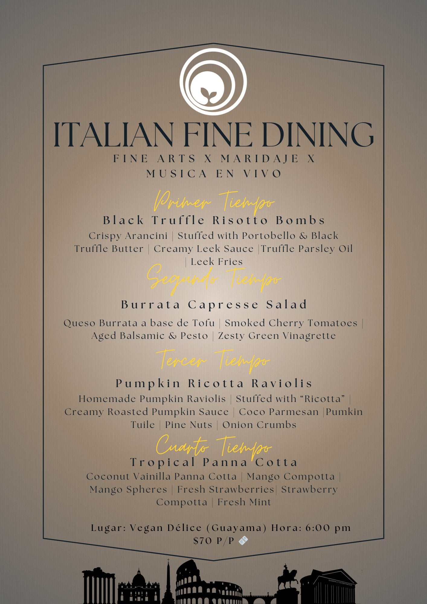 Fine Dining Events: