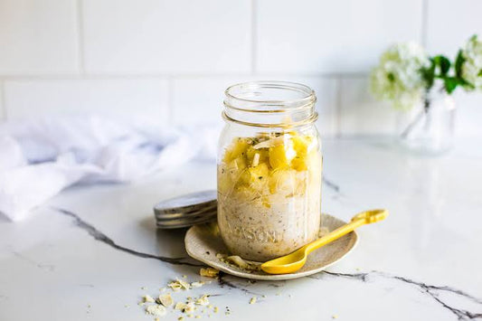 Piña Colada Overnight Oats