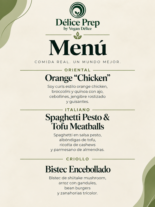 Menú Meal Preps